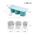 Silicone 3 Hollow Cylinder Ice Mold